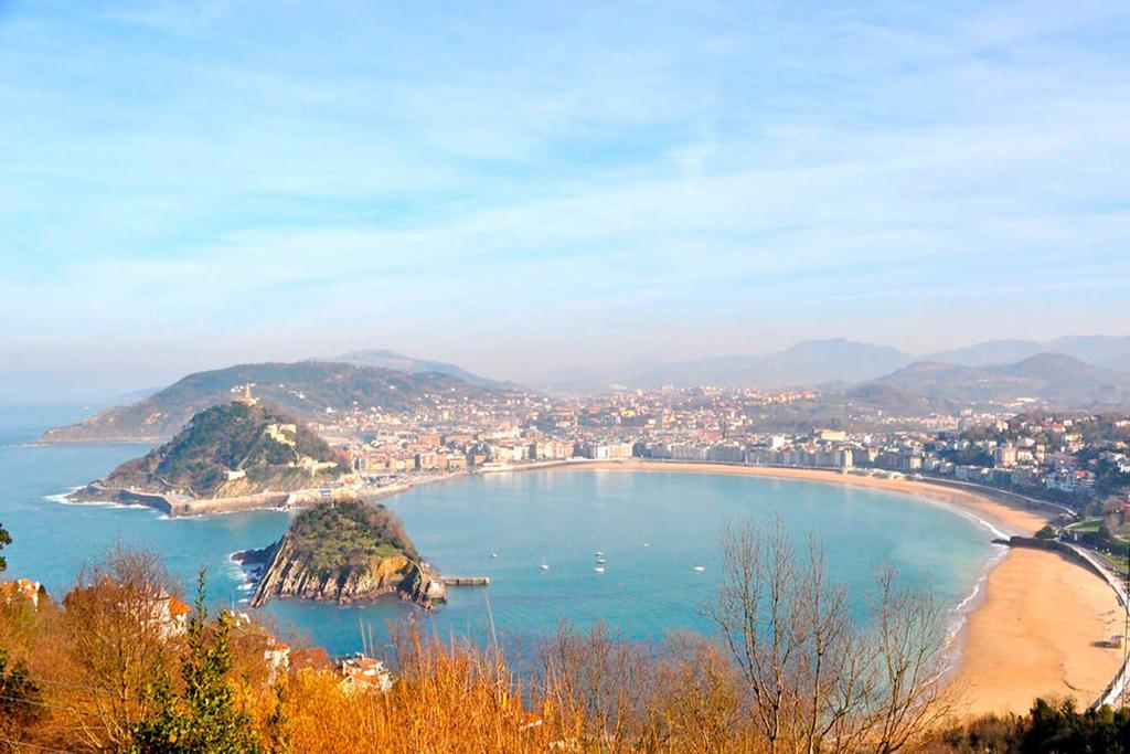 Apartamento Lagun Concha Beach San Sebastián Værelse billede